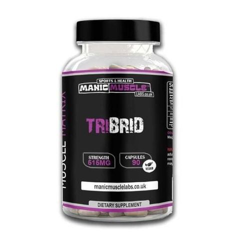 Selling: Manic Muscle Labs Tribrid Triple Action Muscle Matrix 515Mg 90 Capsules