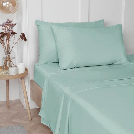 Selling: Duck Egg Plain Dye Bedding Set - 180 Thread Count | Pillowcase Pair