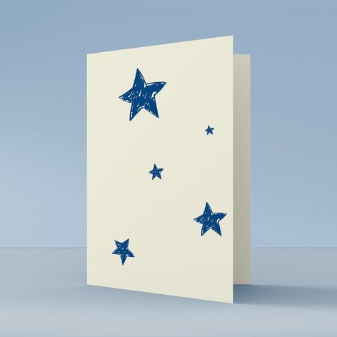 Selling: Stars At Dusk Folded Gift Tags - Sustainable & Eco-Friendly