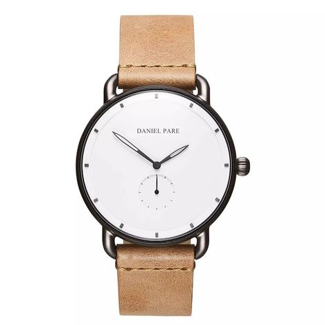 Selling: Rustic 38Mm Leather Strap Watch For Him