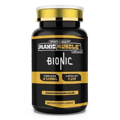 Selling: Manic Muscle Labs Bionic Natural Muscle Builder 450Mg 120 Caps