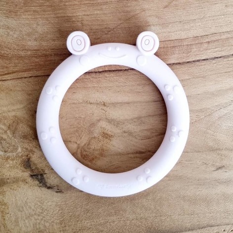 Selling: Silicone Ring Frog - Light Pink
