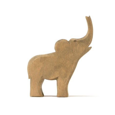 Selling: Wooden Toy Animals - Baby Elephant - Montessori - Open Ended Toys
