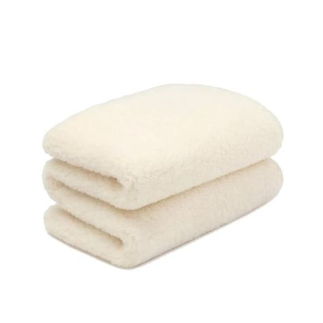 Selling: Crib Blanket Merino Wool 2 Layers - 93X135Cm - Natural