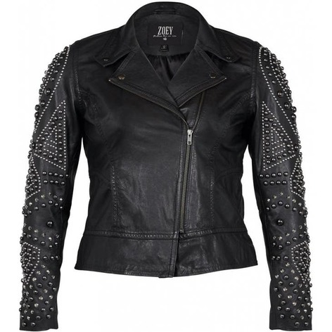 Selling: Leather Jacket With Studs