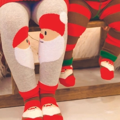 Selling: Christmas Santa Socks - 3-6 Years