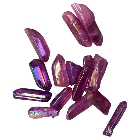 Selling: Electroplated Quartz Points, 2-3Cm, Single, Bright Pink