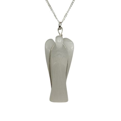 Selling: Crystal Angel Pendant, 3-4Cm, Selenite