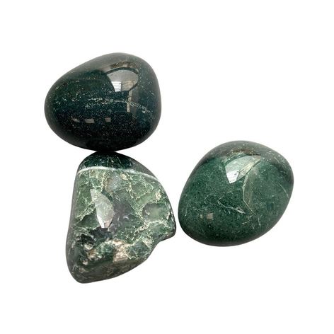 Selling: Tumbled Crystals, Pack Of 12, Moss Agate
