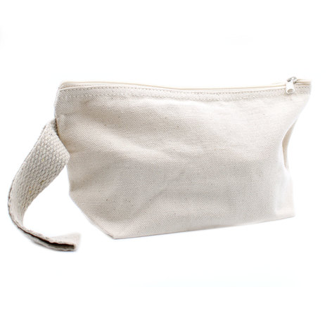 Selling: Natural Cotton Toiletry Bag 10 Oz - Hand Holder