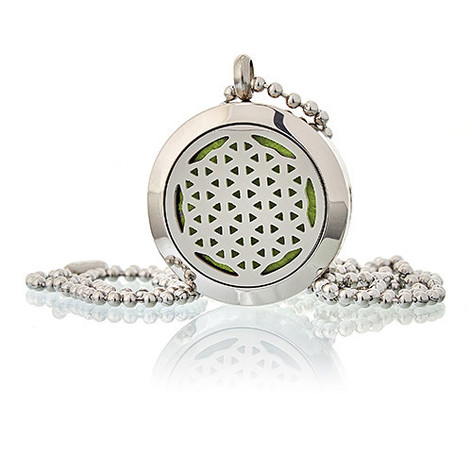 Selling: Aromatherapy Diffuser Necklace - Flower Of Life 25Mm