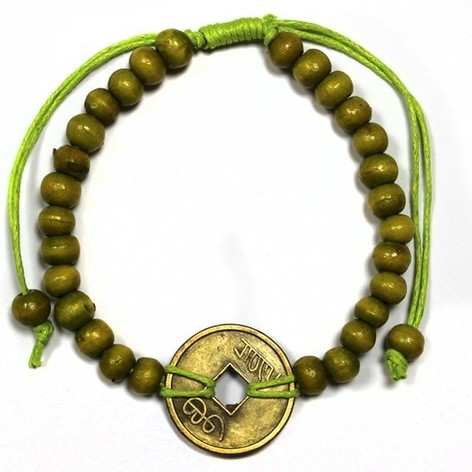 Selling: Good Luck Feng-Shui Bracelets - Lime Green