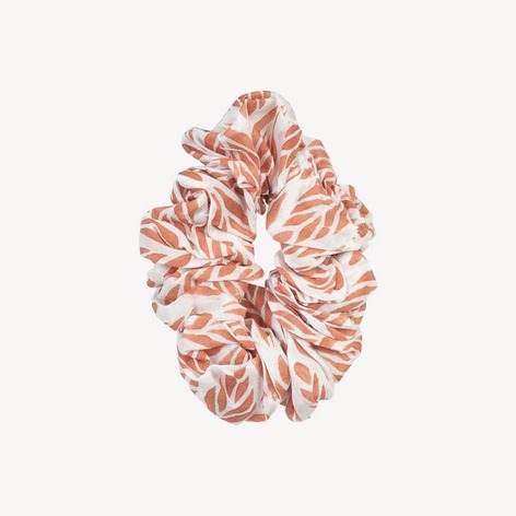 Selling: Scrunchie - Forest Print In Rust