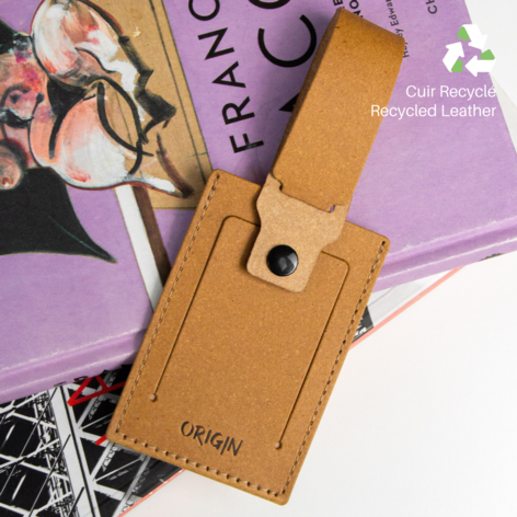 Selling: Luggage Tag - Recycled Leather &Amp; Sustainable